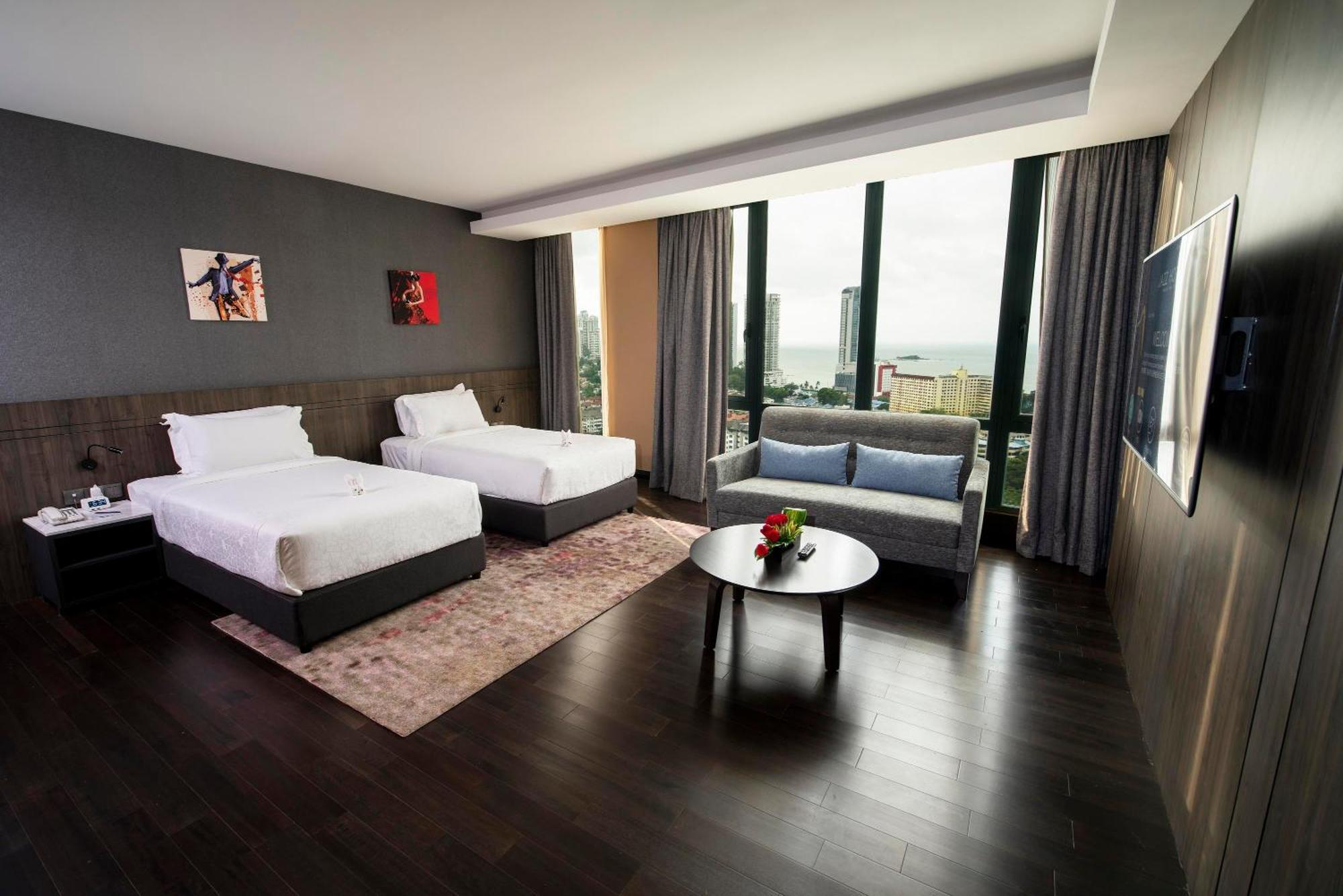 Premier Zweibettzimmer mit Badewanne