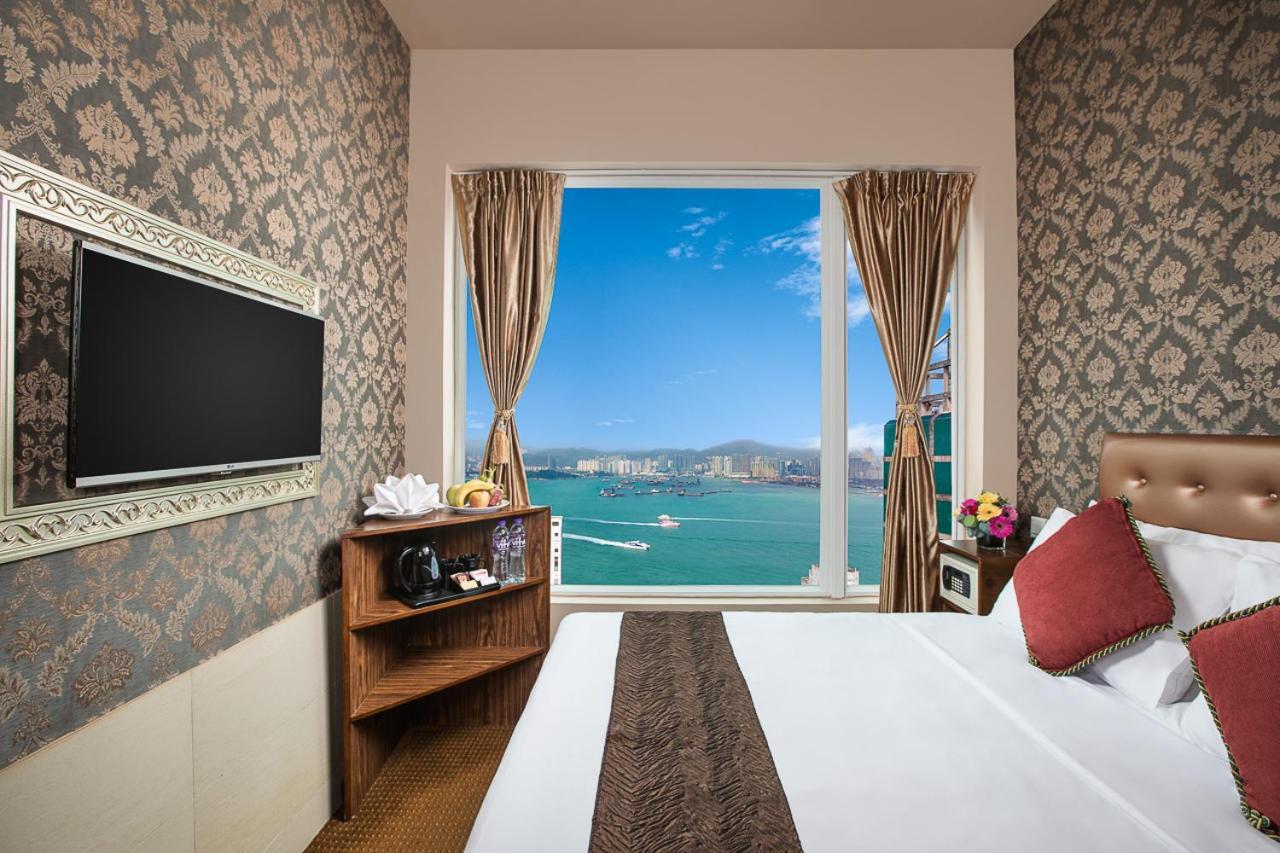 Deluxe Doppelzimmer mit Hafenblick