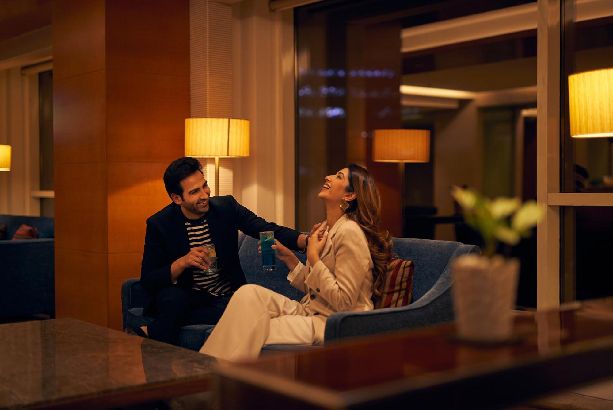 King Room - Club Access with Complimentary Happy Hours with 1+1 offer from 3:00 PM till 7:00 PM at Bar Single Malt & Co.