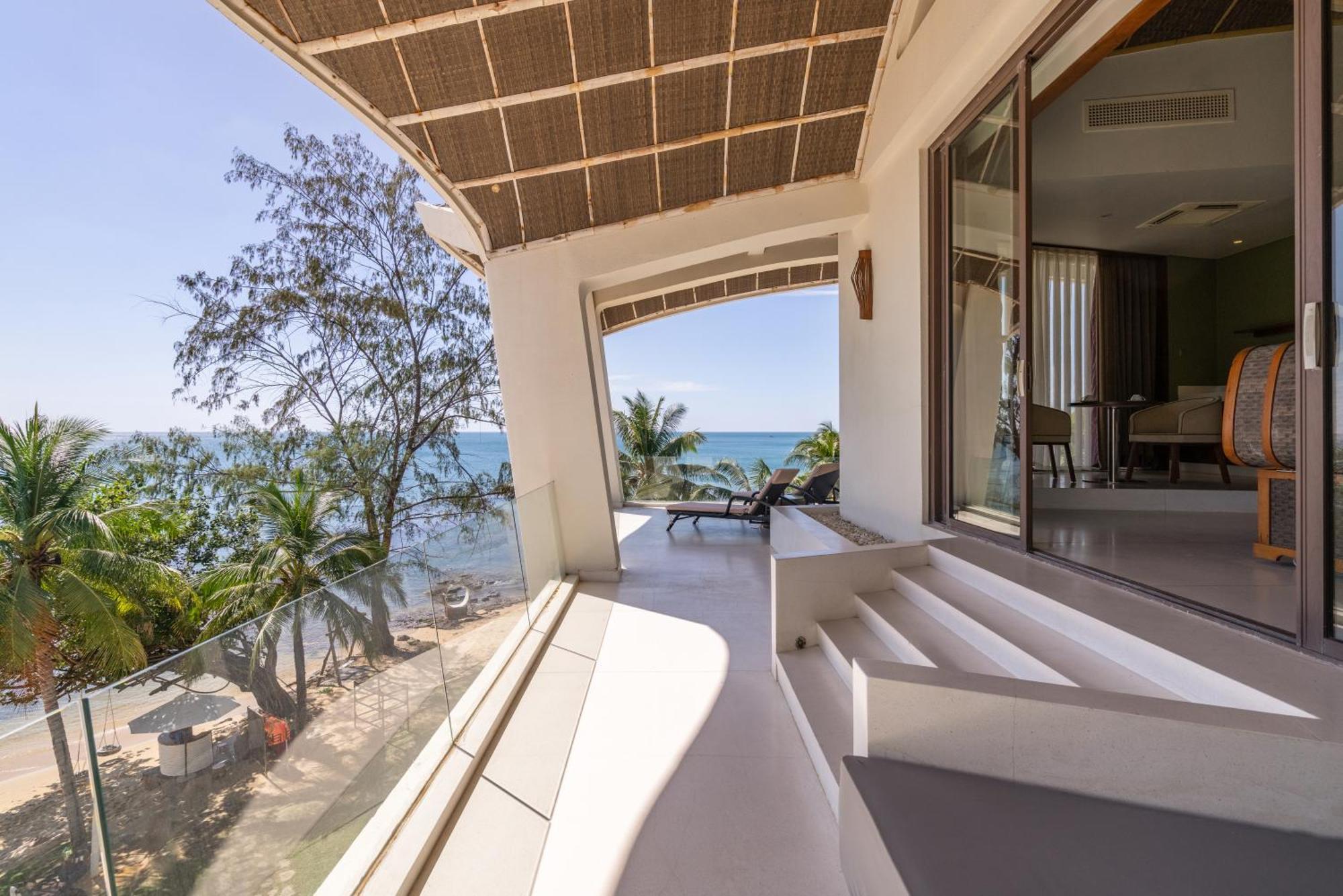 Luxuriöse Suite mit Meerblick