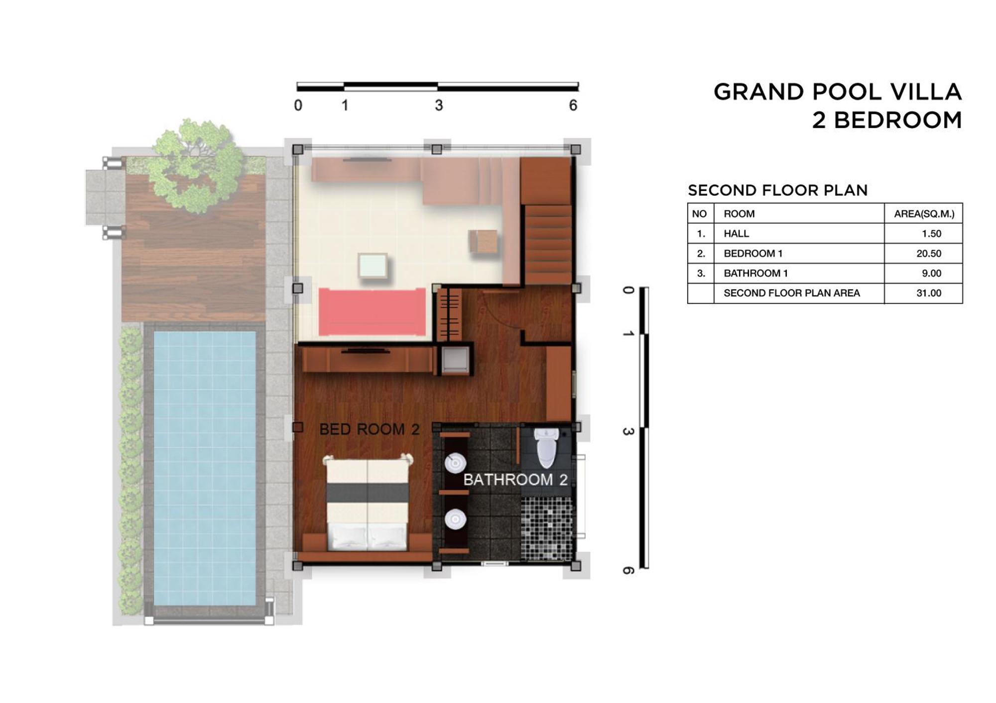 Grand Pool Villa Two Bedroom