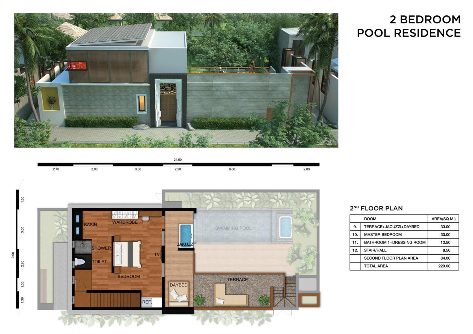 Two Bedroom Pool Residence,1588061397:JPEG