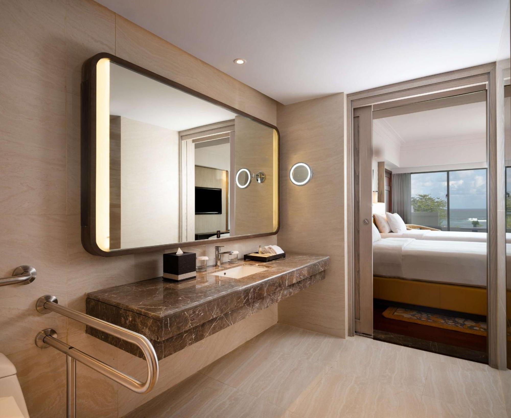 Habitación Doble con vistas al océano - Adaptada para personas con movilidad reducida - 2 camas