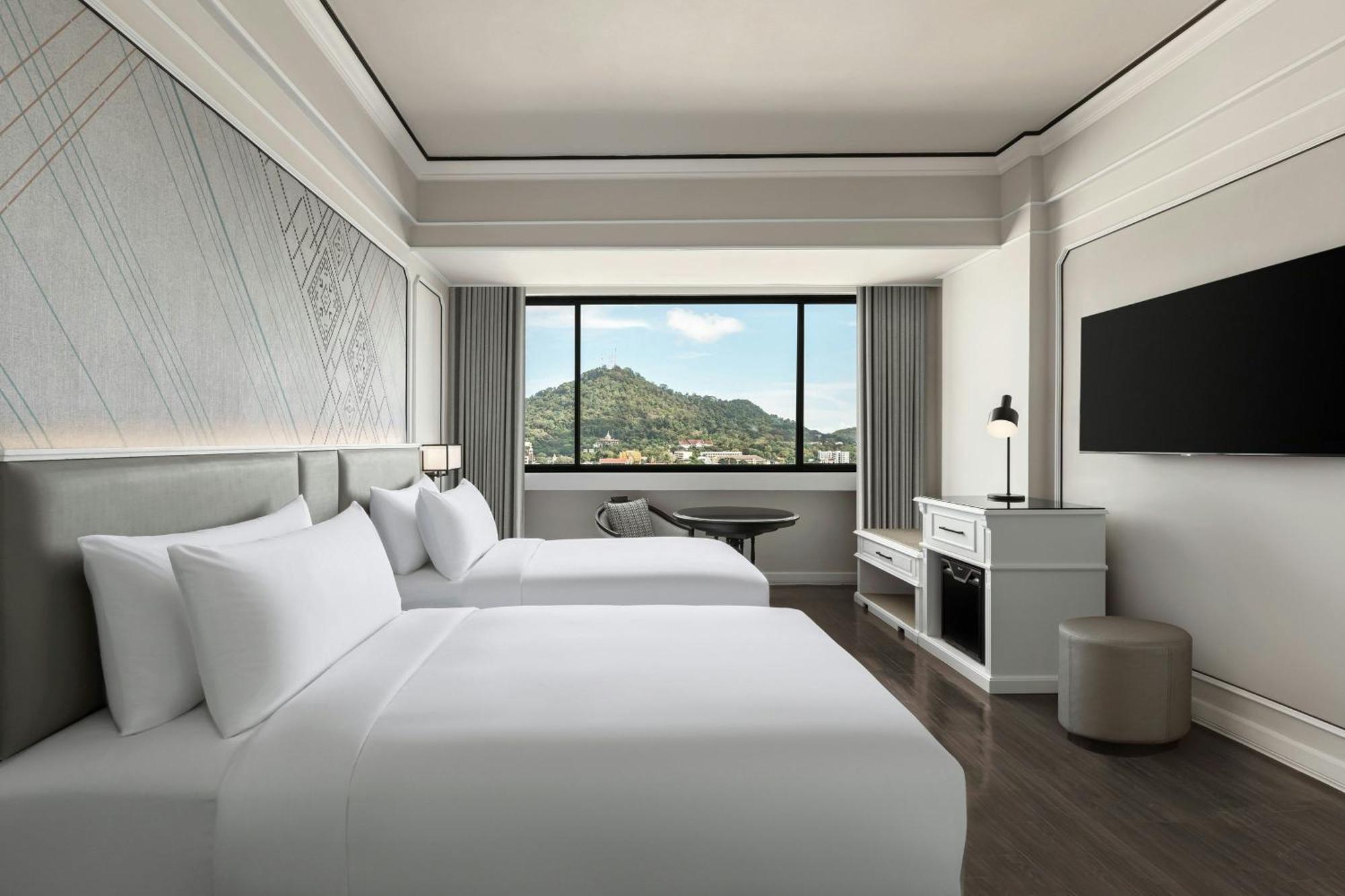 Premium Zimmer mit 2 Einzelbetten und Stadtblick