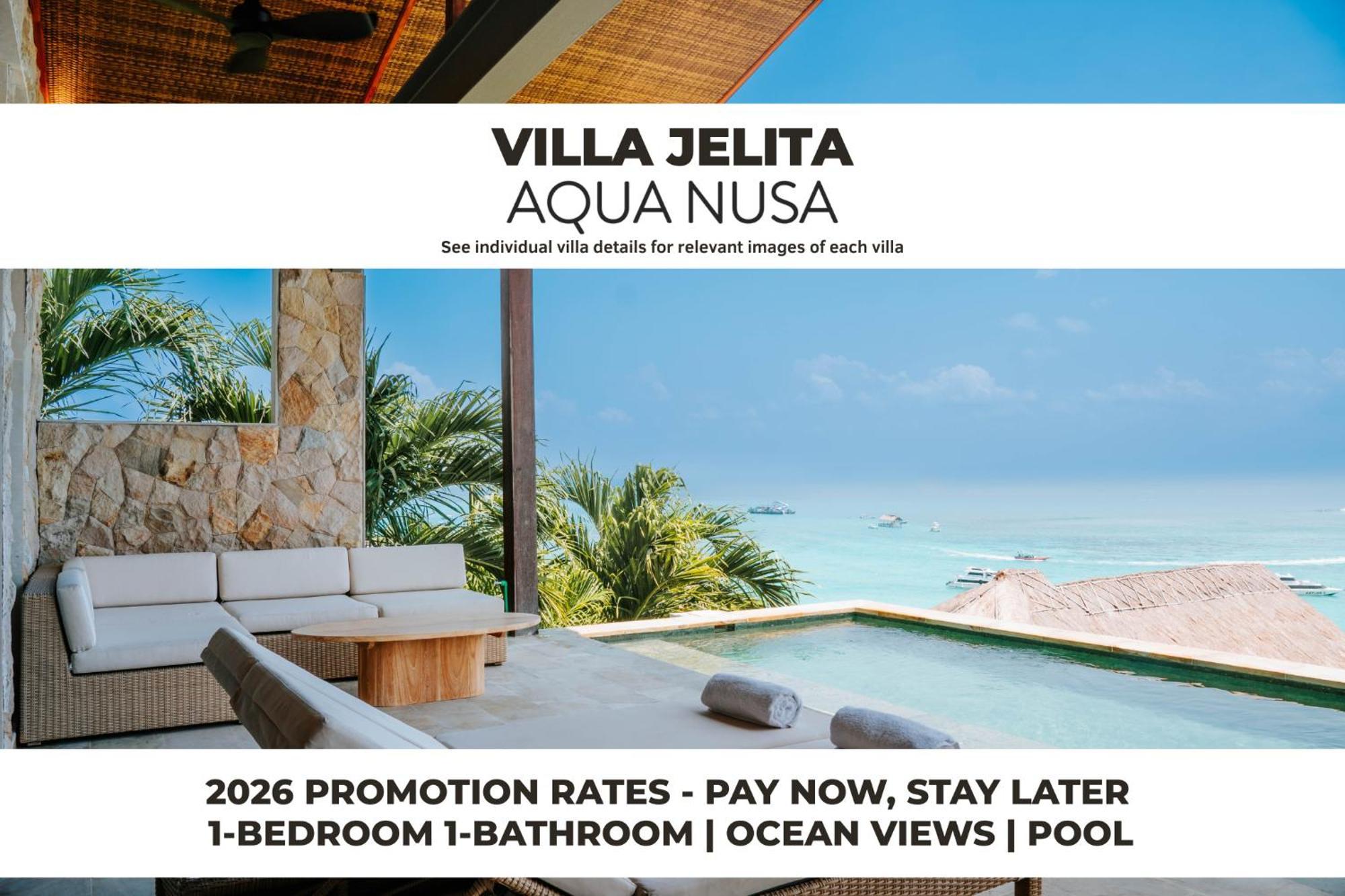 Villa Jelita - One Bedroom Pool Villa With Ocean View
