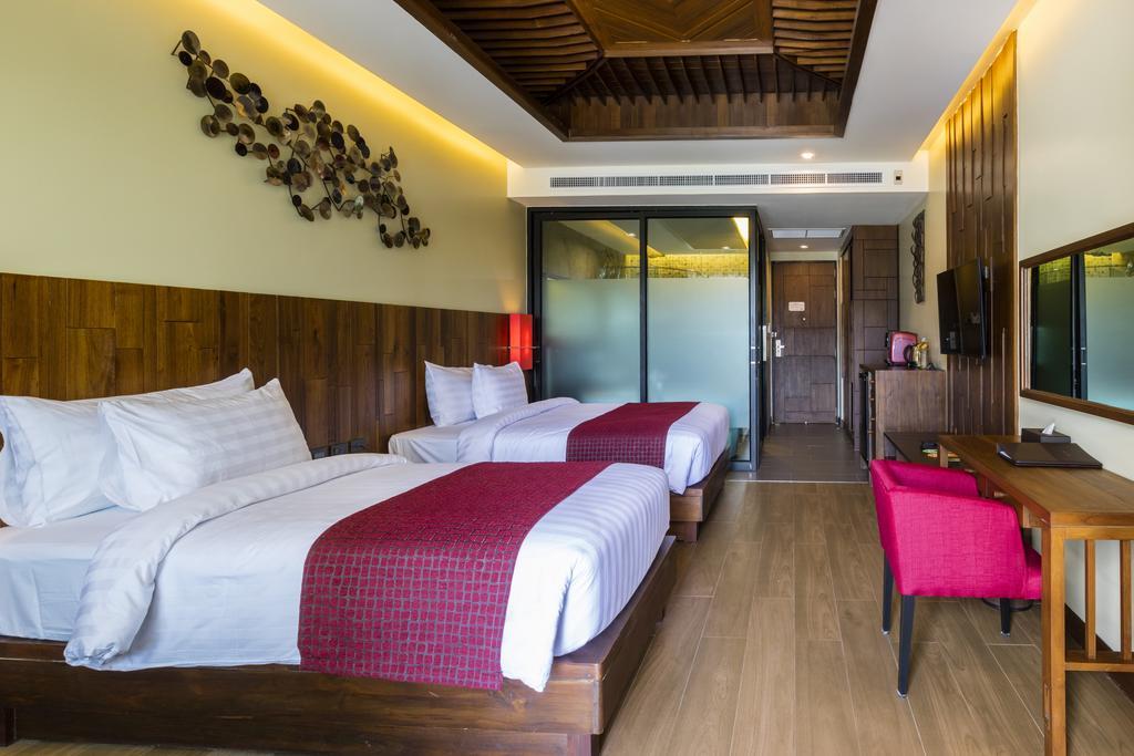 Premium Doppel- oder Zweibettzimmer mit Bergblick