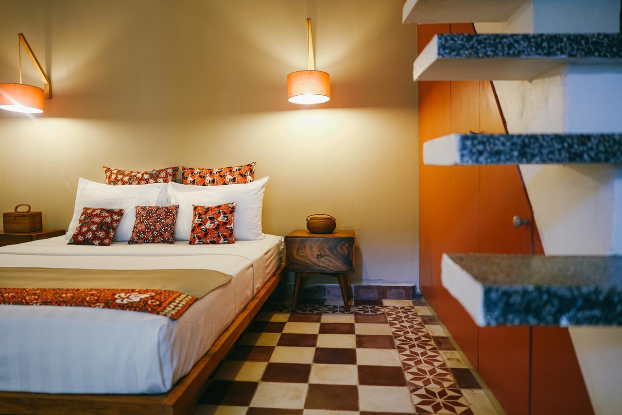 Villa mit Balkon, 1 Einzelbett und 1 Doppelbett