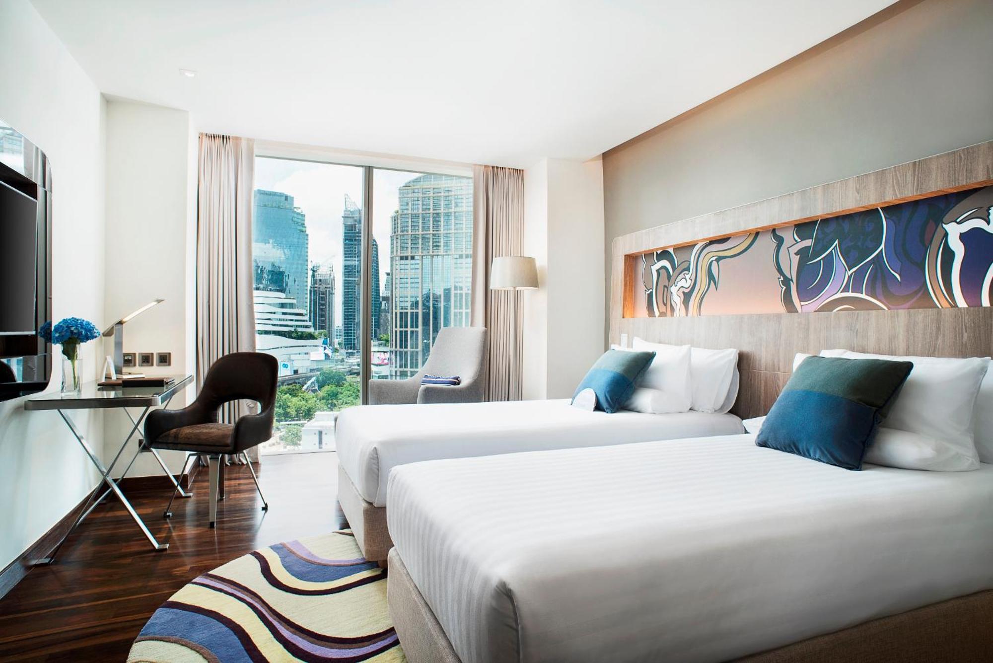 Quarto Twin Superior com Vista da Cidade