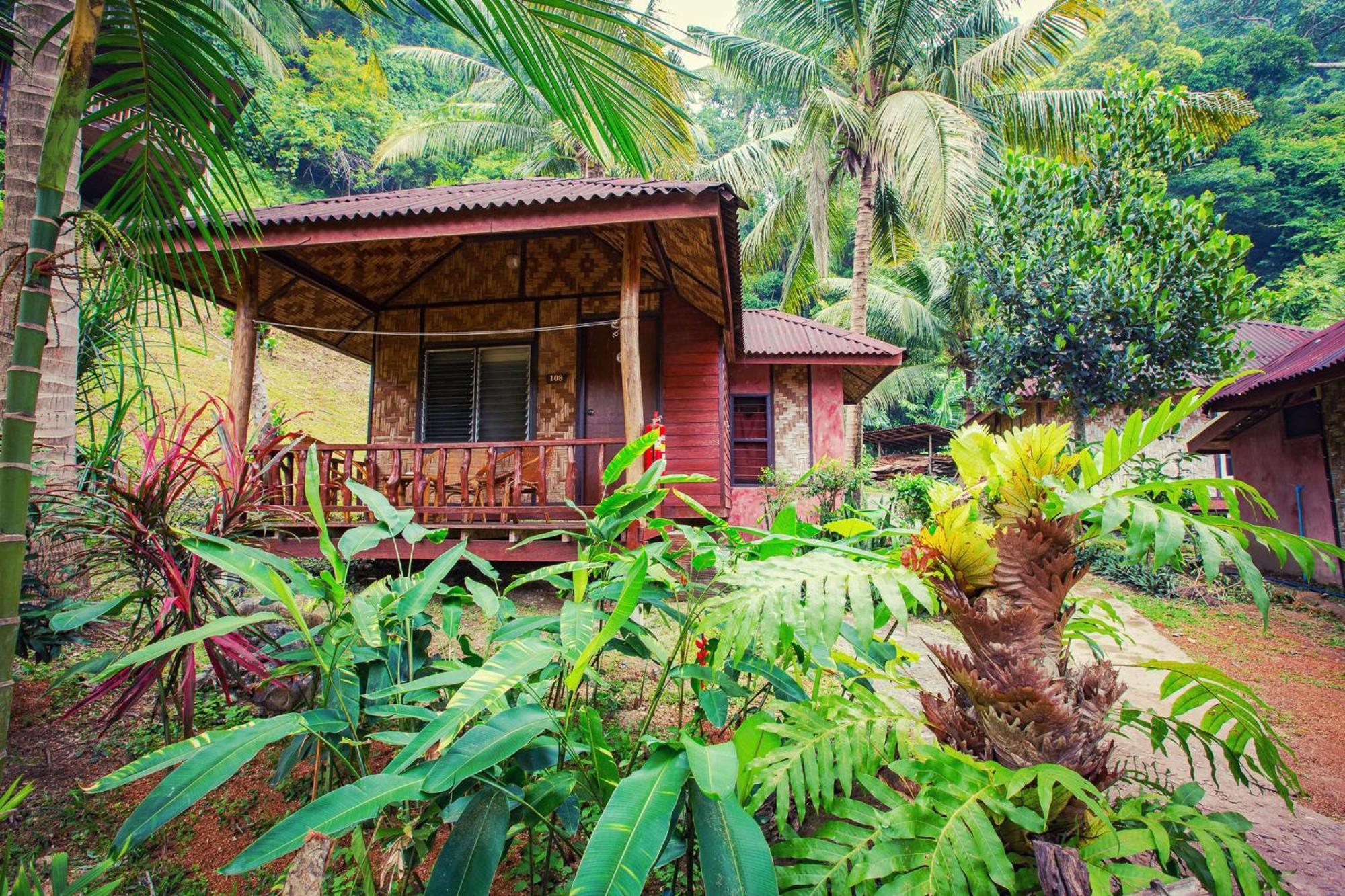 Bungalow mit Gartenblick