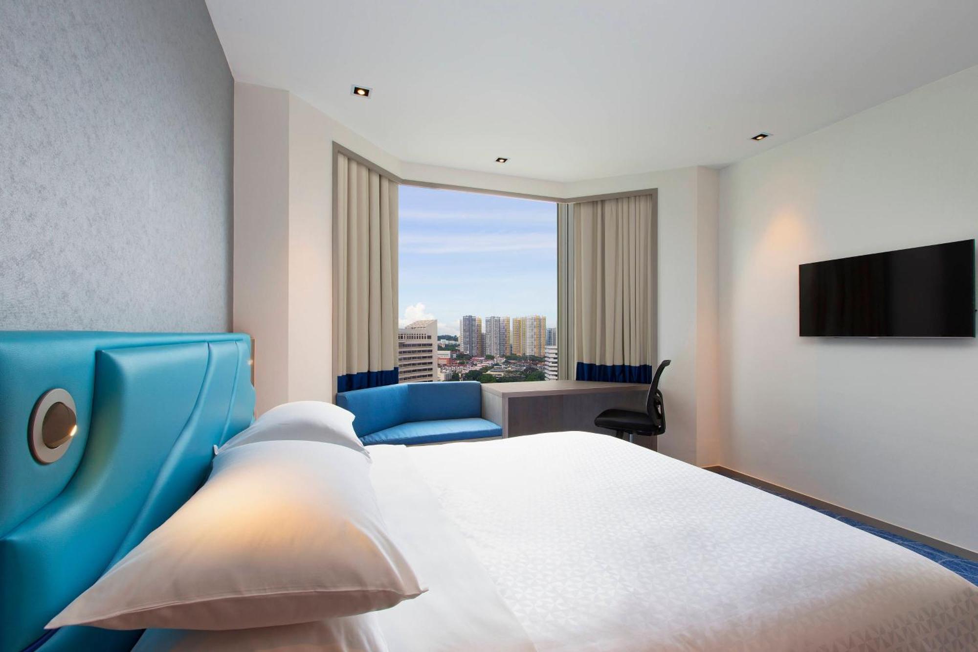 Quarto Deluxe com 1 Cama King-size e Vista da Cidade