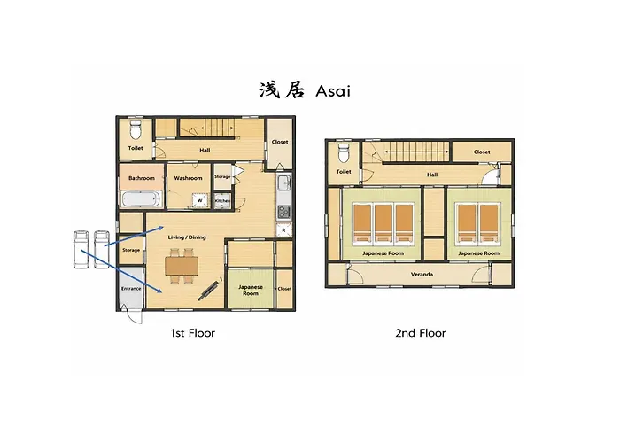 Japanese Traditional House.Ryokan In Asakusa With 2Bedrooms Tokio