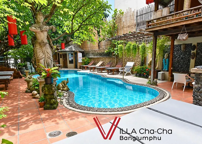 Villa Cha-Cha Banglumphu Banguecoque